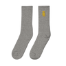 Butterbear Embroidered Socks